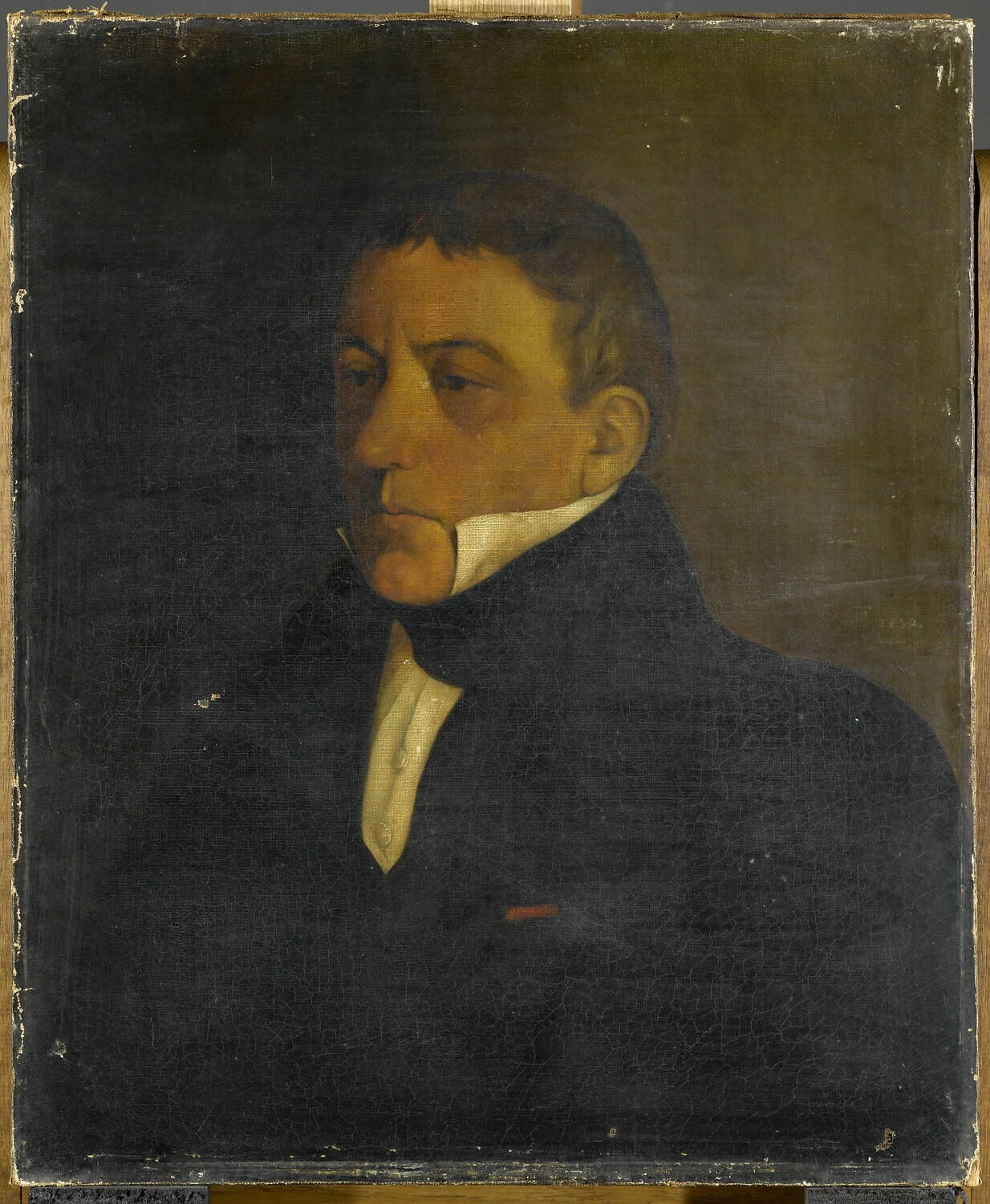 Ritratto di Benoist Chassériau (1780 - 1844), padre dell'artista, console di Francia a Saint, Thomas (Antille), Musée du Louvre, Parigi